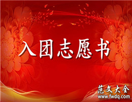 入团志愿书
